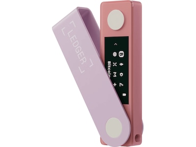 Ledger Nano X™ Pastel Pink krypto hardware tegnebog