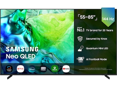 Samsung 85" QN82H Neo QLED 4K Mini LED Smart TV (2026)