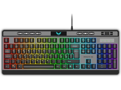 Mission SG TitanKey 1 RGB Gaming Membrantastatur