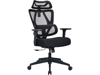 Novo Mesh + Fabric kontorstol (sort)