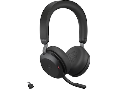 Jabra Evolve2 75, Link380c MS Stereo Stand (sort)