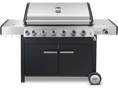 Austin and Barbeque Gasgrill 6+2 brændere