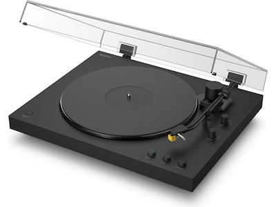 Sony PS-LX5BT pladespiller med remdrev - sort, automatisk og Bluetooth