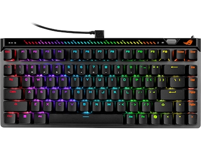 ASUS ROG Falchion Ace 75 HE - Gaming Tastatur - Uden Numpad - Nordisk - Sort