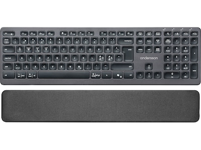 Andersson WSK-4000 trådløst tastatur med aluminium