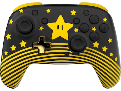 PowerA Trådløs controller Nintendo Switch Super Mario Star (Lyser i mørket)