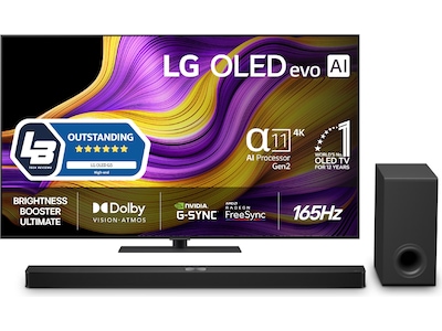 LG 55" G5 AI 4K OLED Smart TV (2025) + soundbar