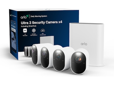 Arlo Ultra 3 Overvågningskamera, 4-kameraer