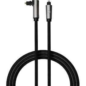 Andersson Toslink-kabel 5m vinklet (flettet)