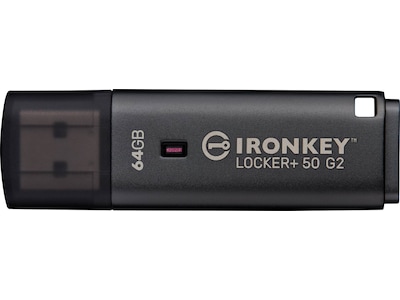 Kingston IronKey Locker+ 50 G2 64GB USB-nøgle