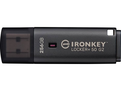 Kingston IronKey Locker+ 50 G2 256GB USB-nøgle