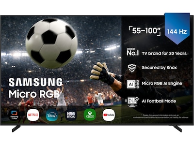 Samsung 75" R85H Micro RGB 4K Smart TV (2026)