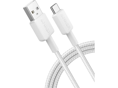 Anker 322 PowerLine USB-A til USB-C kabel 0,9m (hvid)