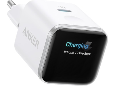 Anker Nano 45W Smart Display Lader (hvid)