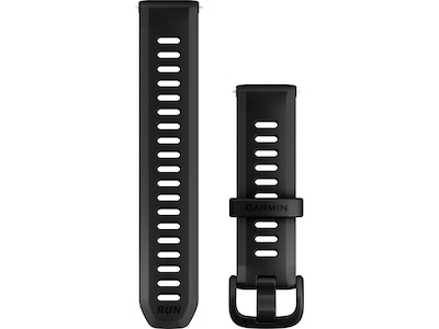 Garmin QuickRelease Silikonrem 20mm (sort)