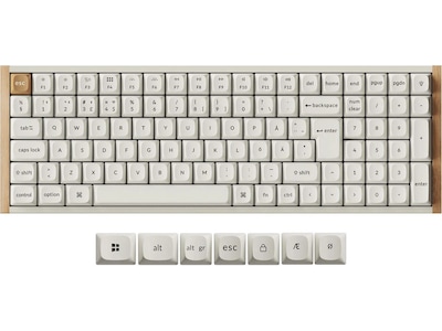 Keychron K4 HE SE Trådløst Gamingtastatur (hvid)