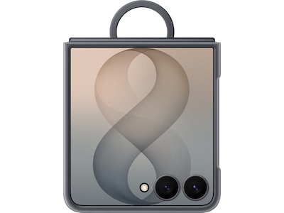 Samsung Galaxy Z Flip8 Ring Magnet Silikone Cover (graphite)