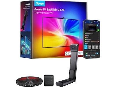 Govee TV Backlight 3 Lite H6097 - screen mirror camera - LED - 30 LEDs/m - 24 W - RGBICW - 4000 K