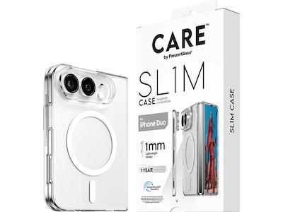 PanzerGlass CARE iPhone Duo SL1M Cover (gennemsigtig)
