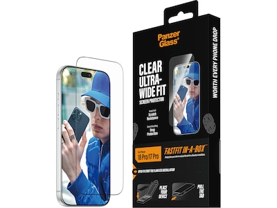 PanzerGlass iPhone 17 Pro / 18 Pro Skærmbeskytter