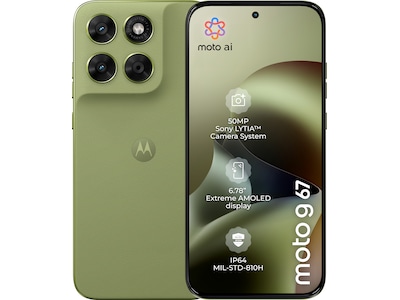 Motorola moto G67 5G 128 GB (grøn)