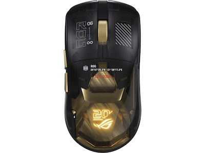 ASUS ROG Harpe II Extreme Edition 20 - Gaming Mus - Optisk - 5 knapper - Sort
