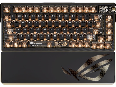 ASUS ROG Azoth Extreme Edition 20 - Gaming Tastatur - Nordisk - Guld