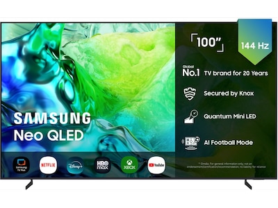 Samsung 100" Neo QLED 4K Smart TV QN80H (2026)