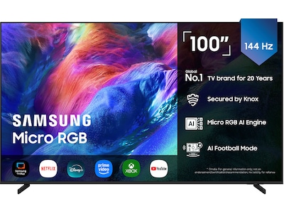 Samsung 100" R85H Micro RGB 4K Smart TV (2026)
