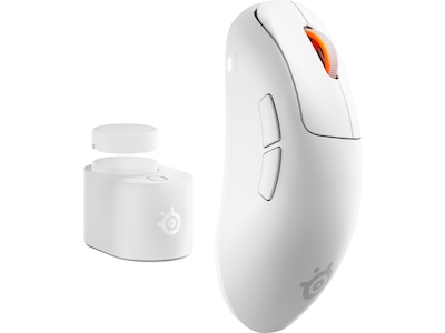SteelSeries Rival Pro Wireless - Gaming Mus - Optisk - Hvid