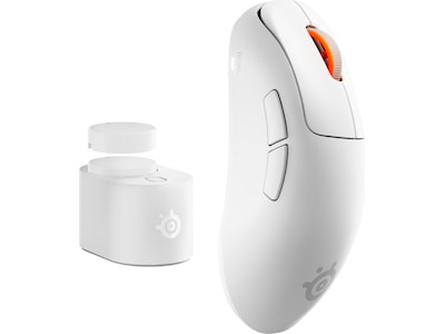 SteelSeries Rival Pro Mini Wireless - Gaming Mus - Optisk - Hvid