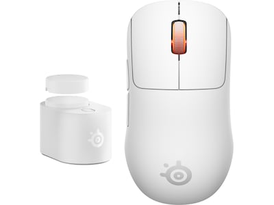 SteelSeries Sensei Pro Mini Wireless - Gaming Mus - Optisk - Hvid