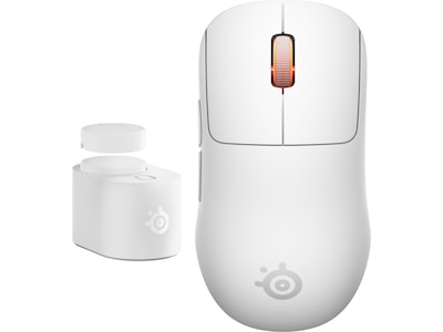 SteelSeries Sensei Pro Wireless - Gaming Mus - Optisk - Hvid