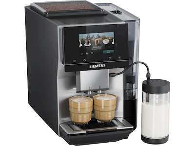 Siemens TP725EM7 espressomaskine 2,4 L 1500 W indbygget kværn sølv/metallisk