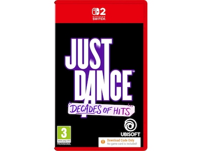 Just Dance: Decades of Hits (Code in a Box) - Nintendo Switch 2 - Rytme