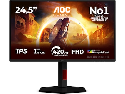 AOC 25" gamingskærm 25G4KUR