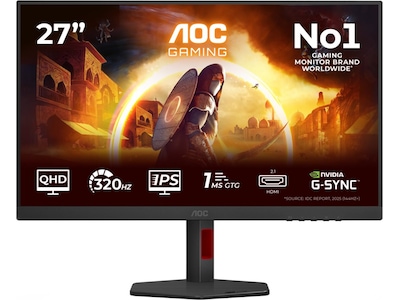 AOC 27" gamingskærm Q27G4SRU