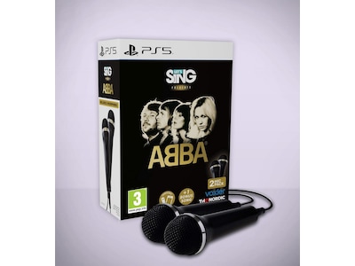 Let's Sing Abba 2027 - 2 Mic Bundle - PS5 - Sony PlayStation 5 - Fest