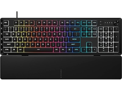 Corsair SKIFF 100 PLUS kablet RGB membran gamingkeyboard