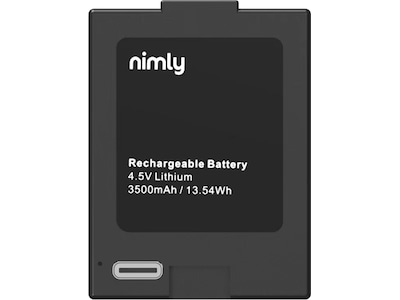 nimly Genopladeligt Batteri 4.5V 3500mAh USB-C