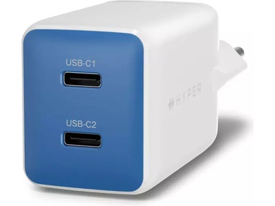 HyperJuice Flex 45W GaN Vægoplader EU (blue)
