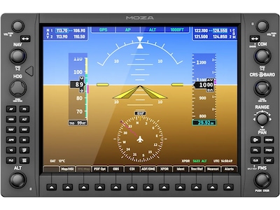 MOZA MGX1000 Instrumentpanel