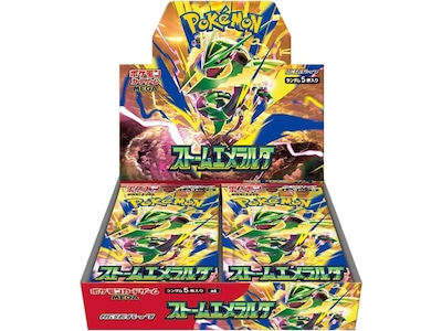 Pokémon Storm Emeralda Japansk Display Booster Box