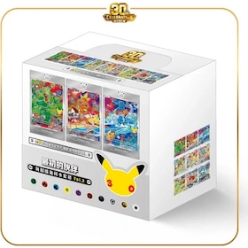 Pokémon Kinesisk 30th Anniversary Celebration First Partner Case Vol. 3