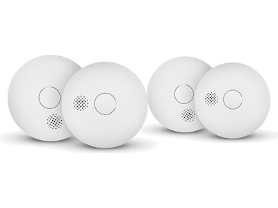 Housegard Luma trådløs brandalarm 4-pak (hvid)