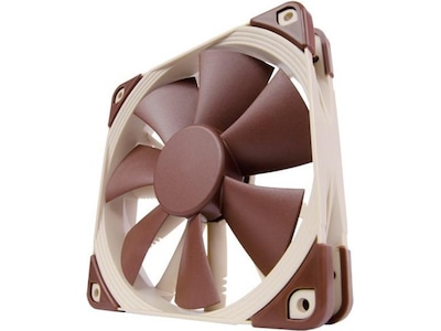 Noctua NF-F12 PWM - Kabinet køler - 120mm - Brun - 22 dBA