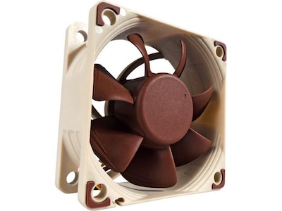 Noctua NF-A6x25 FLX - Kabinet køler - 60mm - Brun - 19 dBA