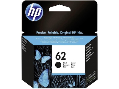 HP Blæk 62 Sort