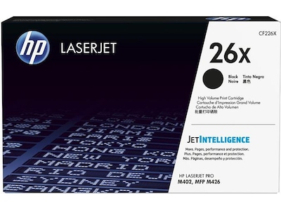 HP Toner 26X Sort