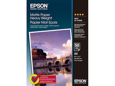 Epson Matte Paper Heavy Weight A4